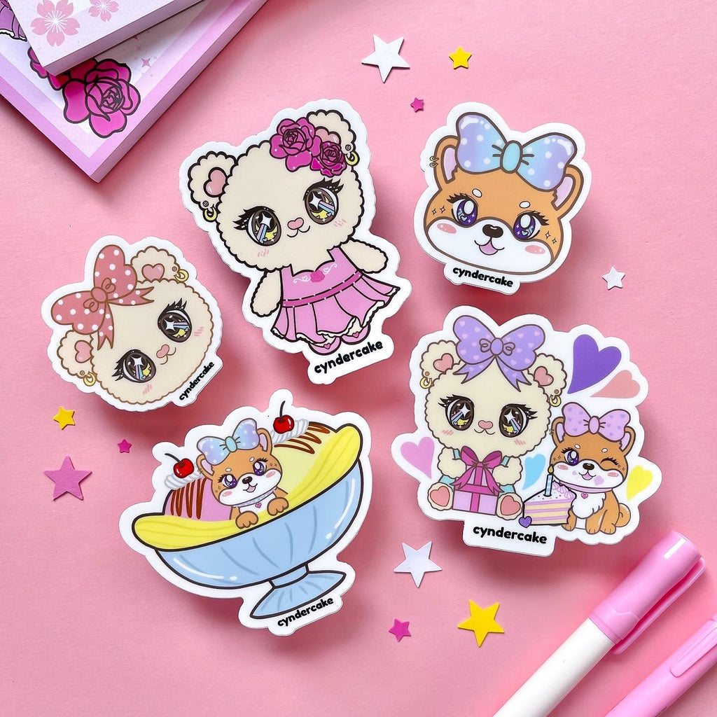 Cyndercake Stickers