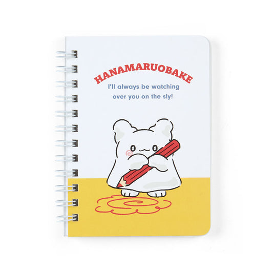 Sanrio Hanamaru Obake B7 ring notebook