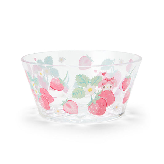 [My Melody] Sanrio Characters Colorful Fruits Clear Bowl
