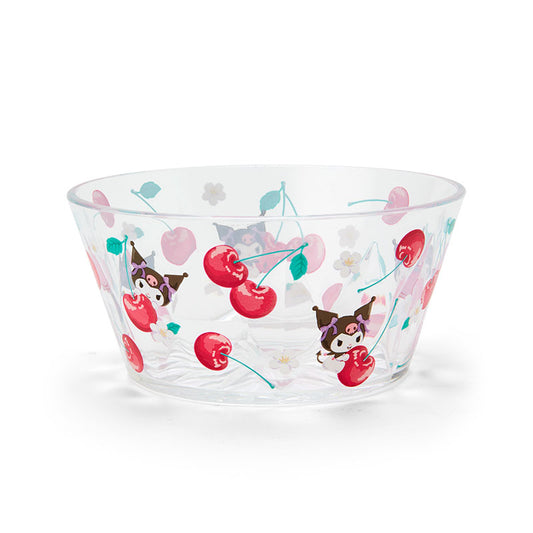 [Kuromi] Sanrio Characters Colorful Fruits Clear Bowl