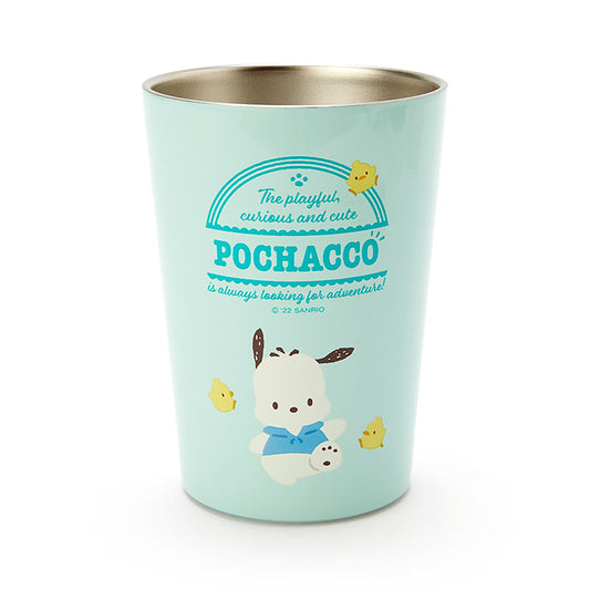 [Pochacco] Sanrio Characters Stainless steel tumbler cup