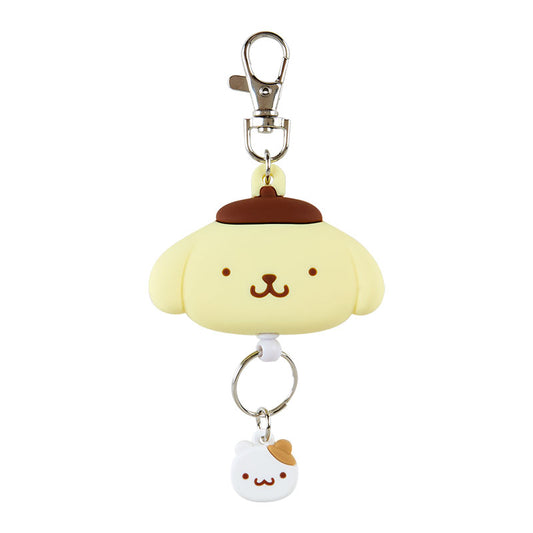 [Pompompurin] Reel Keychain Sanrio Characters Face shaped