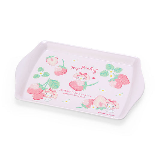[My Melody] Sanrio Characters Colorful Fruits Melamine Mini Tray