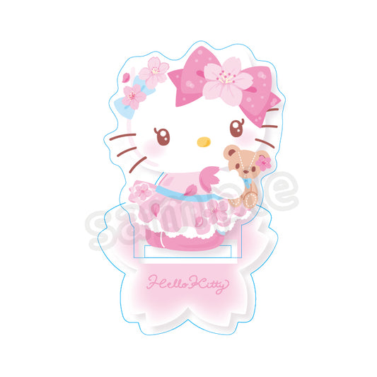 Hello Kitty Sparkling Cherry Blossom Acrylic Stand