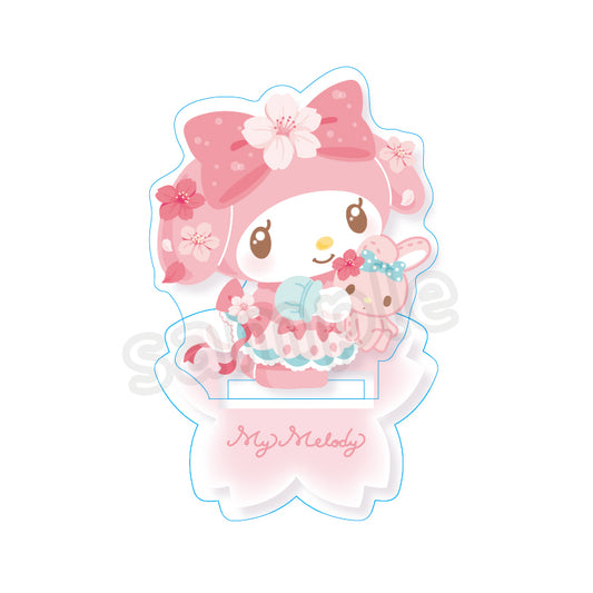 My Melody Sparkling Cherry Blossom Acrylic Stand