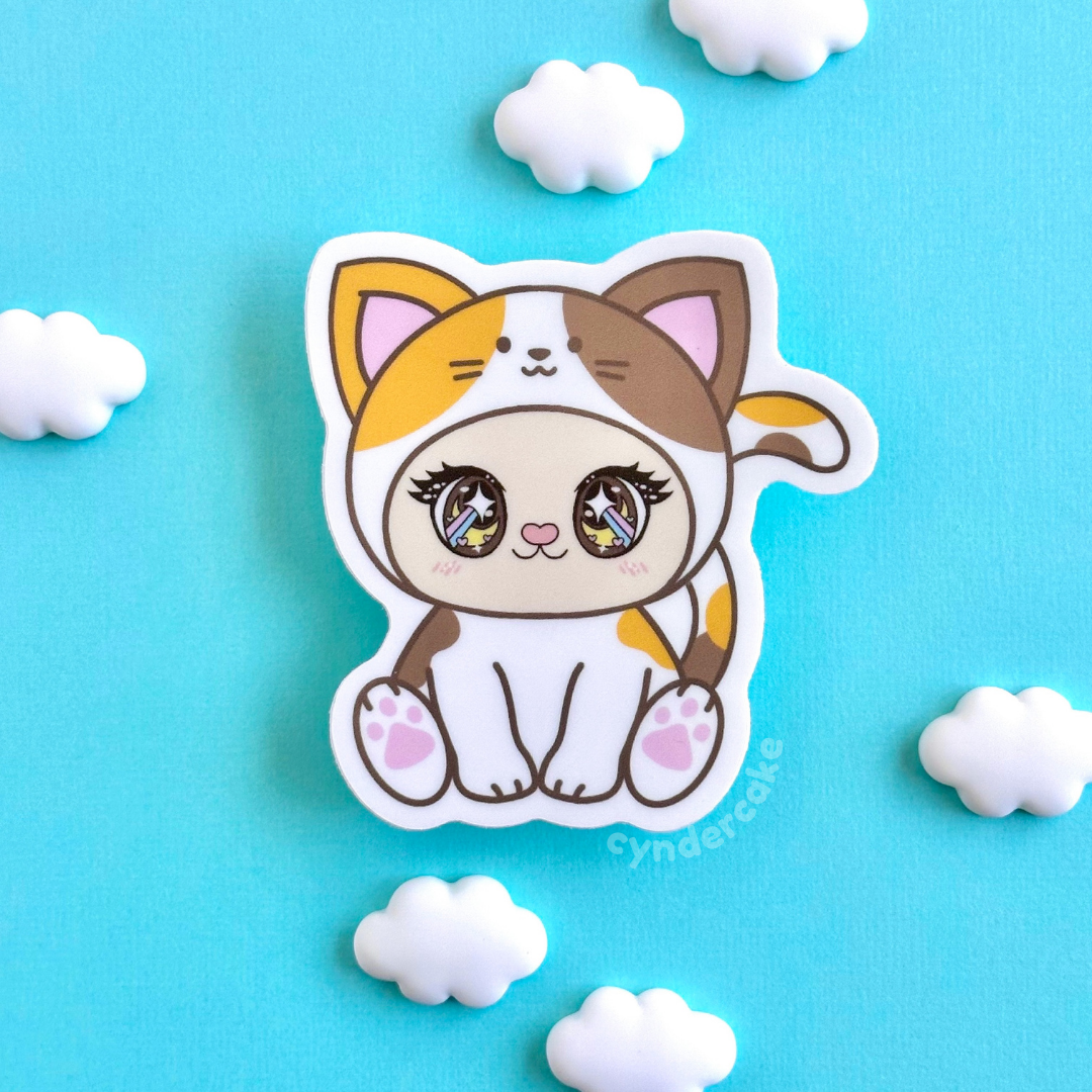 Sticker - Cute Kitty Vivi-Bear
