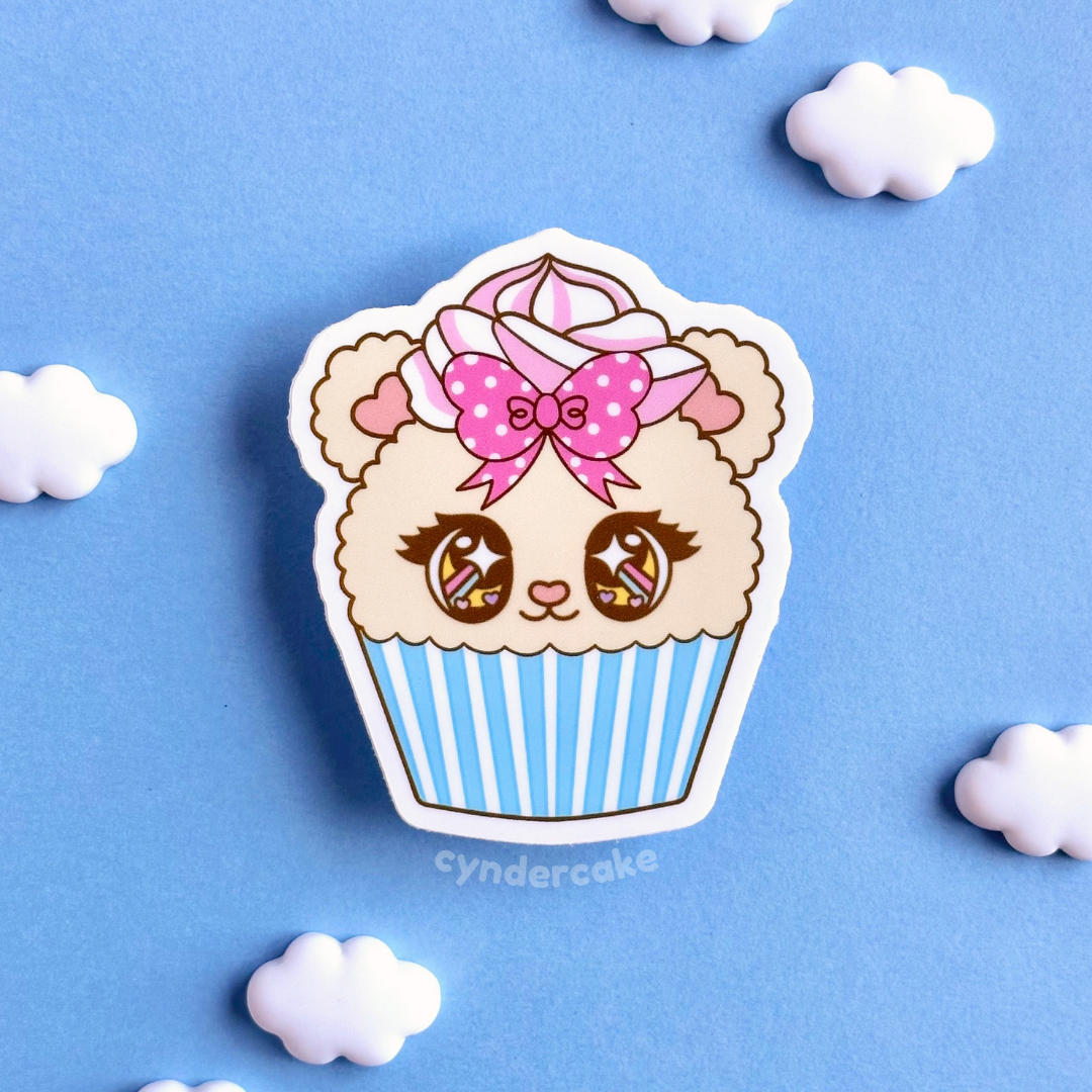 Sticker - Cupcake Vivi-Bear (Classic)