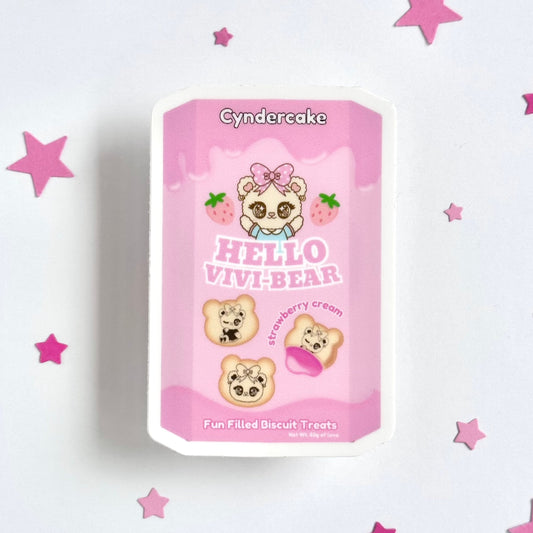 Sticker - Hello Vivi-Bear Cookie