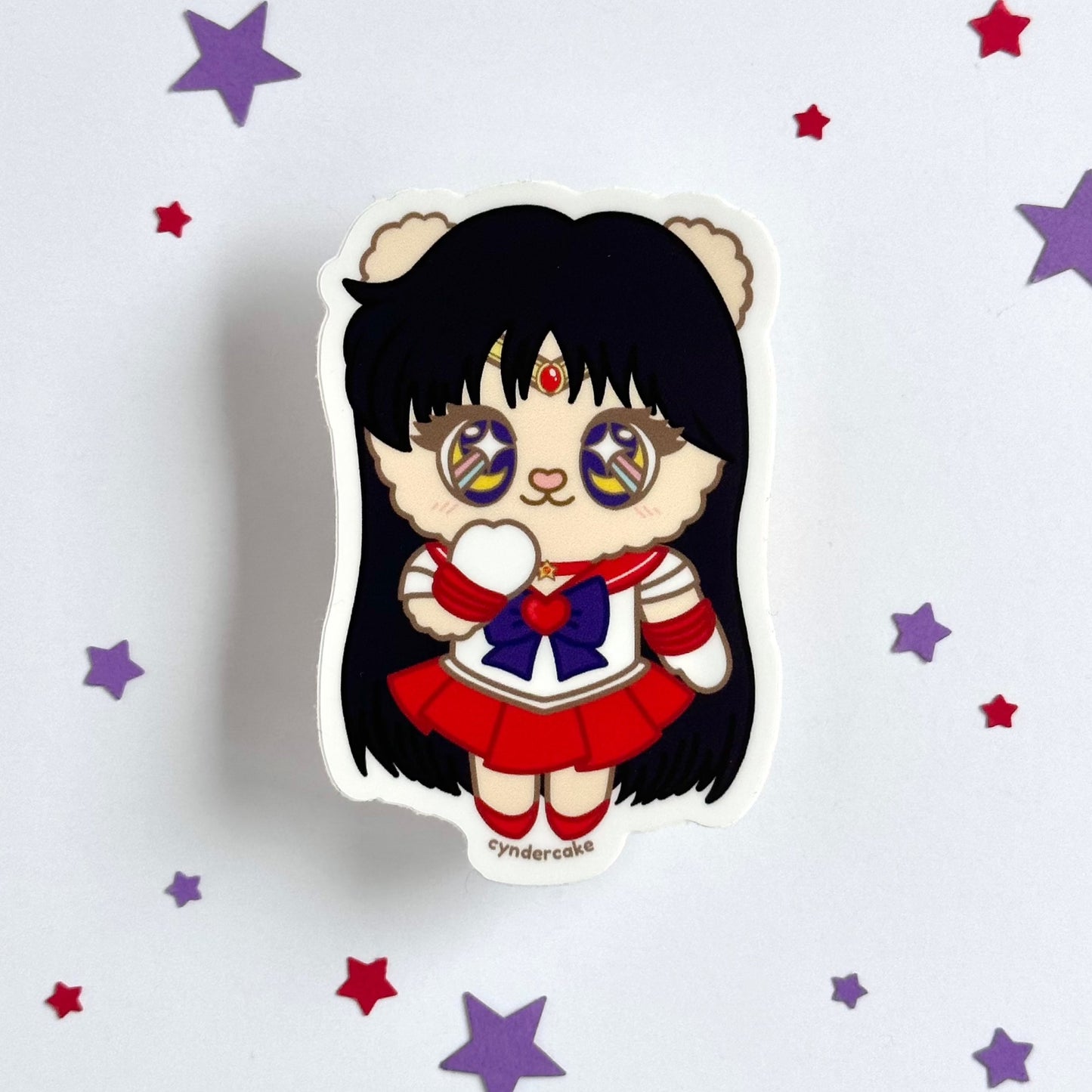 Sticker - Sailor Mars Vivi-Bear