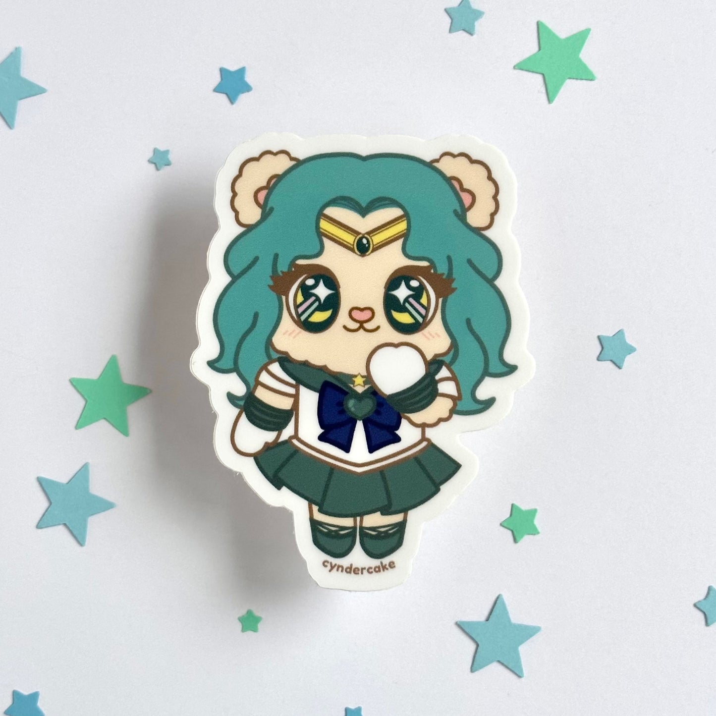 Sticker - Sailor Neptune Vivi-Bear