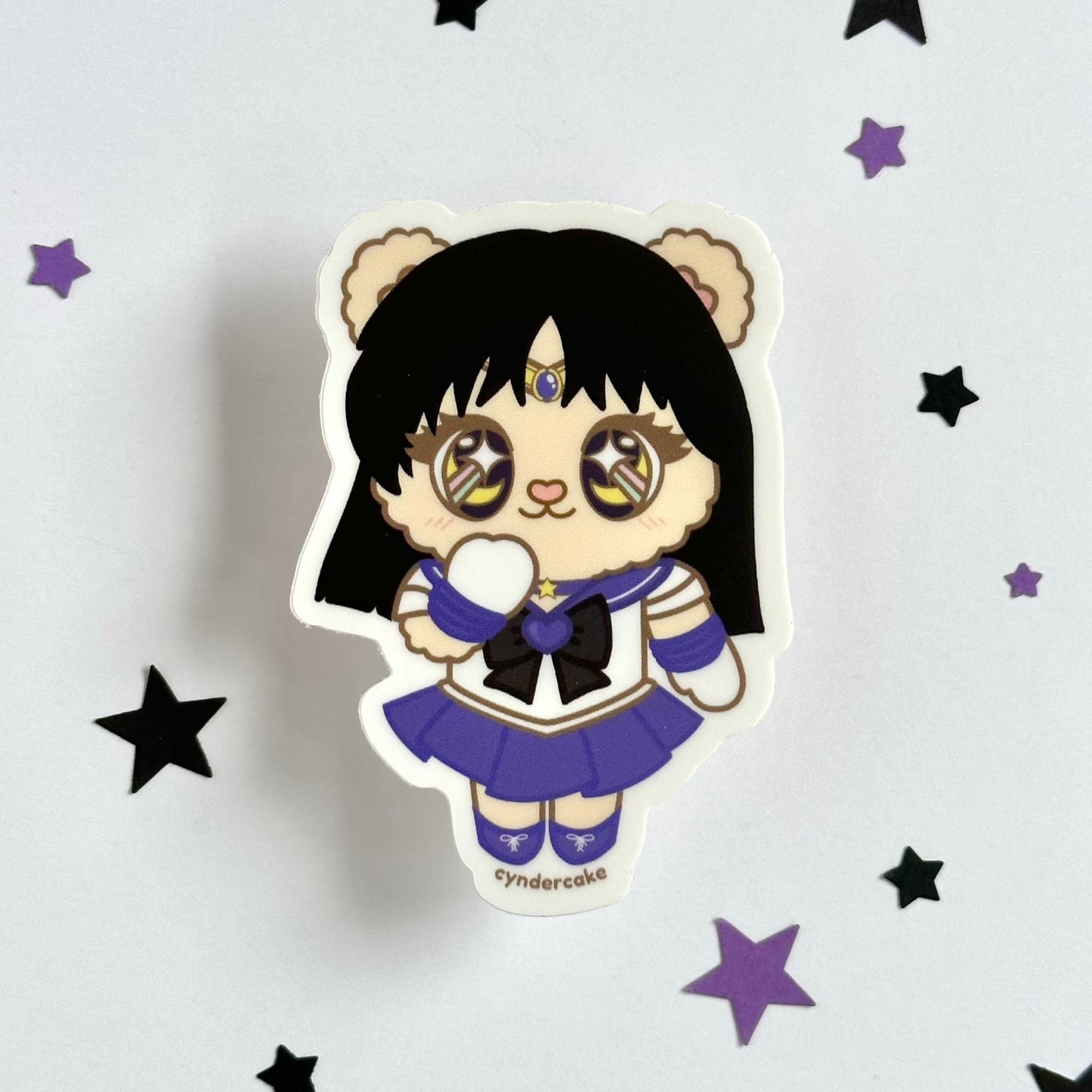 Sticker - Sailor Saturn Vivi-Bear