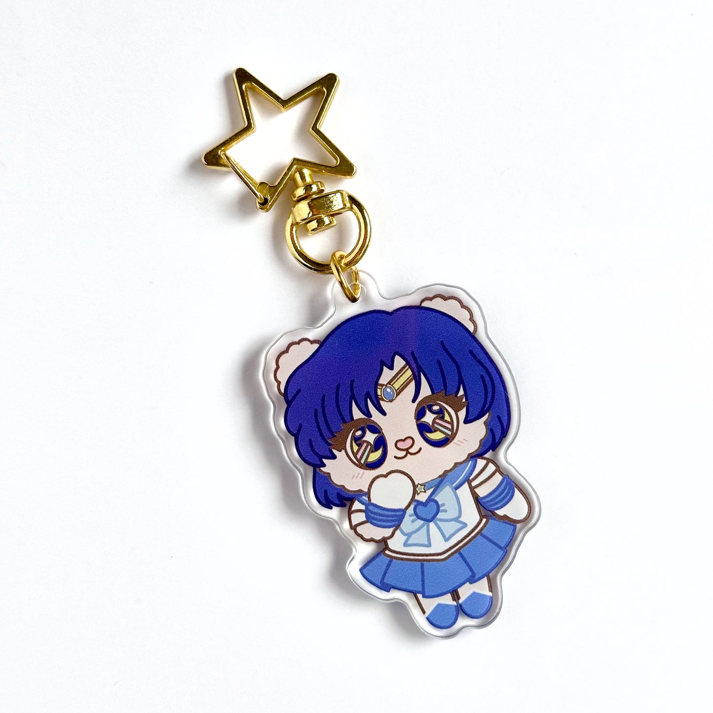 Keychain - Sailor Mercury Vivi-Bear