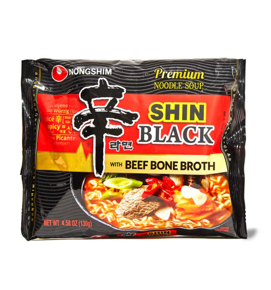 Shin Black Ramen Noodles - Beef Bone Broth (1 pack)