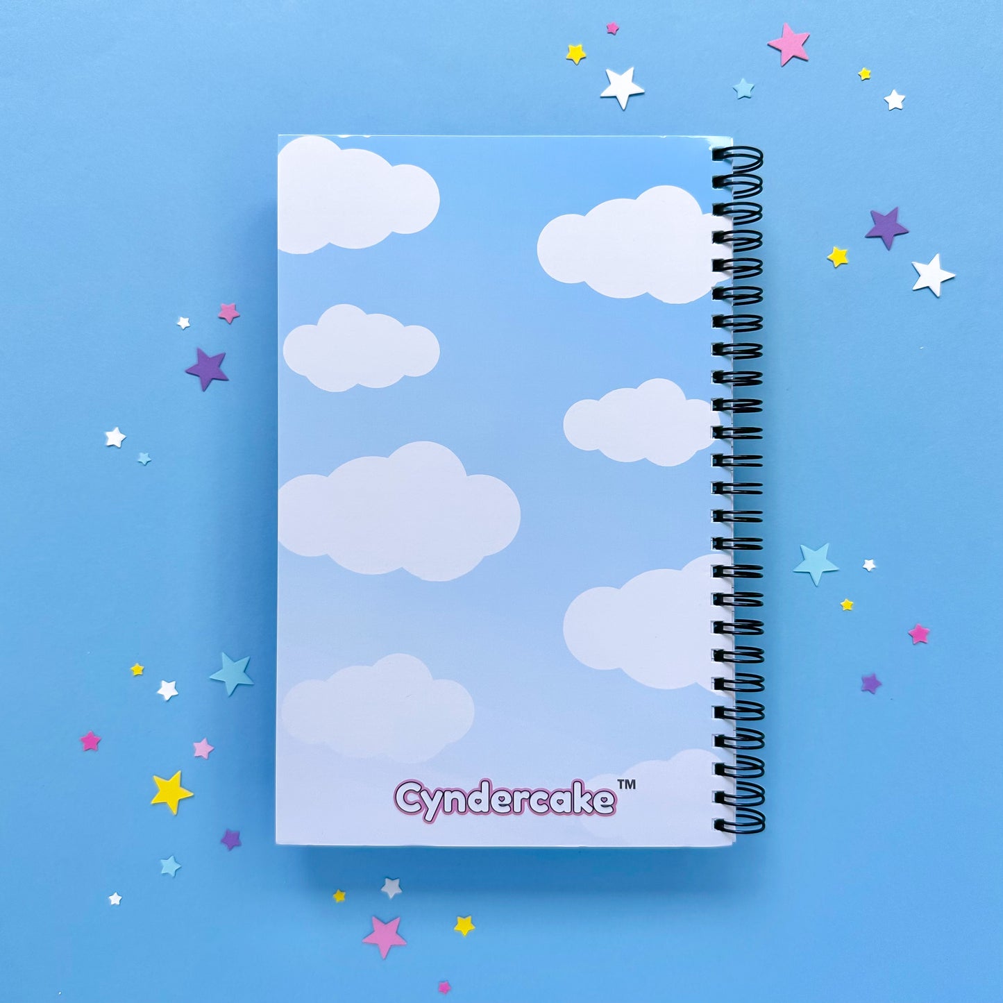 Cyndercake Rainbow Notebook