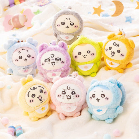chiikawa baby kiramekko セット Chiikawa Baby Kiramekko Plush Pendant Keychain – Cyndercake