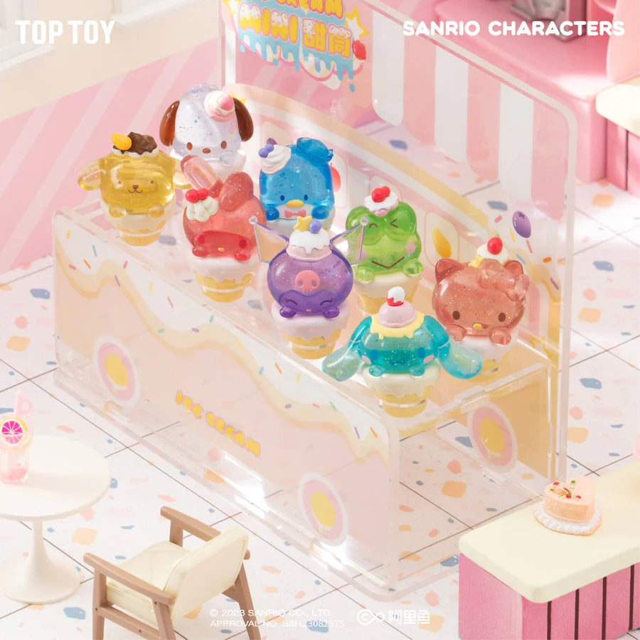 Sanrio Mini Ice Cream Figure Bag (3 figures in 1 bag)