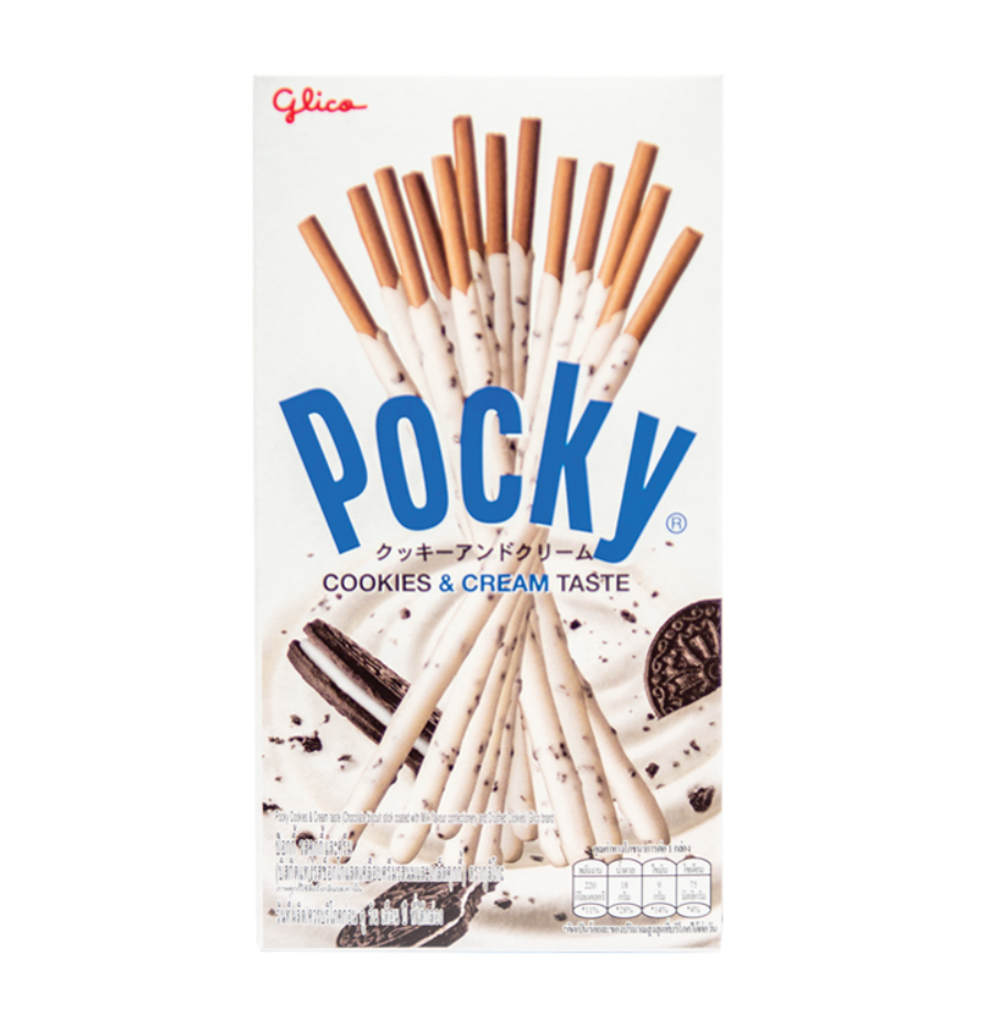 Pocky Cookies and Cream Flavor