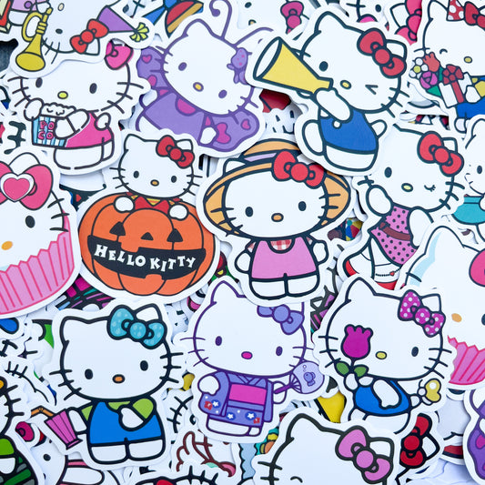Hello Kitty Stickers - 5 Random